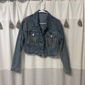 SHEIN Blue Denim Jacket